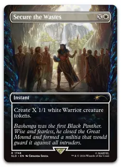 Secure the Wastes #1748 (NM) Secret Lair Drop SLD Magic MTG - Image 1
