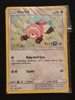 Stufful - 32/83 - Toys R Us Promo - NM - Pokemon TCG 2016 Evolutions Sun & Moon - Image 1