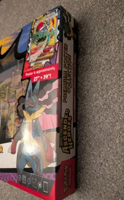 Pokemon Ascended Heroes Mega Lucario Premium Poster Collection Box TCG - Image 4