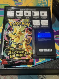 Pokemon TCG Ascended Hero’s Booster Pack *HEAVY* - Image 1