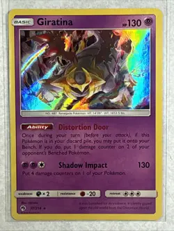 Giratina 97/214 Pokemon Lost Thunder Holo Rare Vintage MINT BEAUTIFUL CARD - Image 1
