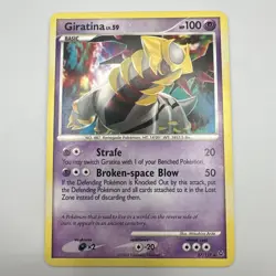 Giratina 27/127 Pokemon TCG Base Set Platinum Non Holo Rare - Image 2