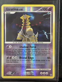 Giratina 4/146 Platinum Burger King Promo Reverse Holo Pokemon Card TCG LP - Image 1