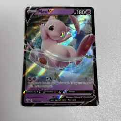 Pokemon TCG Mew V 069/189 Darkness Ablaze Ultra Rare LP Check Photos - Image 1