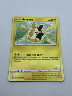 Morpeko 109/264 - Battle Academy - #23 Pikachu Stamp - Pokemon - Image 2
