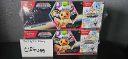 Pokemon TCG Sam's Club Prismatic Evolutions Surprise Box + Booster Bundle (x1) - Image 1