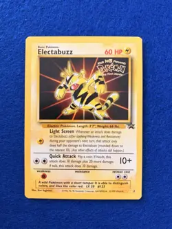 VINTAGE POKEMON WOTC BLACK STAR PROMOS MEW #8 ELECTABUZZ #2 - Image 2