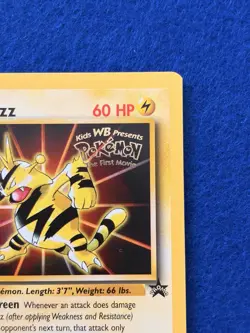 VINTAGE POKEMON WOTC BLACK STAR PROMOS MEW #8 ELECTABUZZ #2 - Image 4