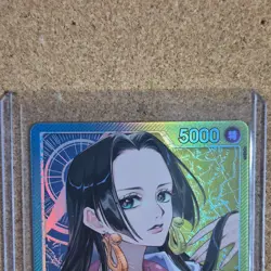 Bandai One Piece CCG Boa Hancock Foil Leader OP14-041 5000 Power 4 Cost - Image 4