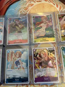 Nami - One Piece TCG - x10 Card Lot - See Photos (Nami x9 + Bell-mere) - Image 5