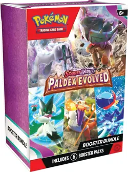Pokemon TCG: Scarlet & Violet - Paldea Evolved Booster Bundle (6 Booster Packs) 820650853623 - Image 2