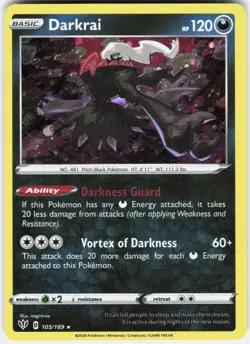 Darkrai - (Cosmos Holo) Promo Miscellaneous Cards & Products 105/189 NM Holo - Image 1