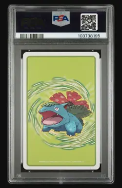 PSA 10 2004 POKEMON LEAFGREEN VERSION PLAYING CARDS GASTLY 4 OF SPADES POP 5 - Image 2