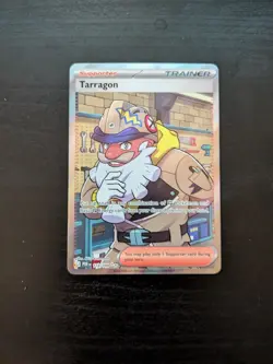 Pokemon TCG Tarragon 107/088 Foil Trainer Supporter Card 2016 English - Image 1