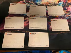 8 Art Cards Midnight Hunt Innistrad Art Series - MTG Magic Card - NM - Image 2