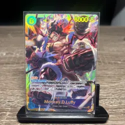 Monkey.D.Luffy [Gear 4] OP11-118 SEC, (otton), one piece card, tag sp sec alt - Image 1