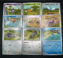 2023 Pokemon Connected Art Set drawn by HYOGONOSUKE (9 Cards) - Image 2