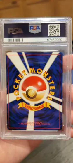 PSA 9 MINT Japanese SQUIRTLE 007 #18 Squirtle Intro Deck VHS Promo Pokemon Card - Image 5