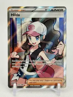 Hilda 164/086 Pokemon Sv: White Flare Holo Full Art NM - Image 1