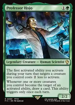 Magic The Gathering MTG PROFESSOR HOJO Final Fantasy NM Near Mint - Image 1