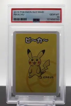 PSA 10 - Pikachu - 2019 Pokemon Old Maid - Image 1