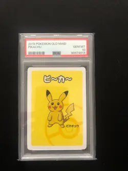 2019 Pokemon Old Maid Pikachu PSA 10 - Image 1