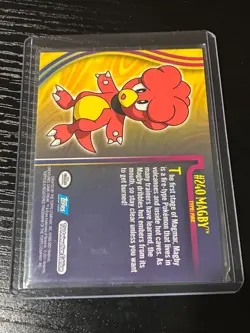 Pokemon Card - Topps Johto League Champions Non Foil Magby #240 NM blue logo - Image 2