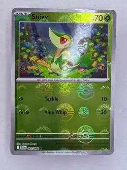 SNIVY - 001/086 - Black Bolt - POKEMON POKEBALL NM/M - Image 1