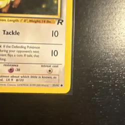 Pokemon TCG Eevee Team Rocket 55 Regular Unlimited Common - Image 4