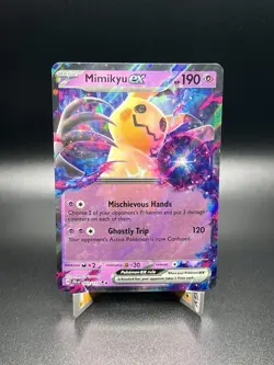 Pokemon TCG: Mimikyu ex 069/159 Double Rare - Journey Together - NM - Image 1