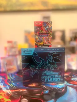 Pokemon Phantasmal Flames Elite Trainer Box ETB +Booster Bundle BRAND NEW Sealed - Image 1