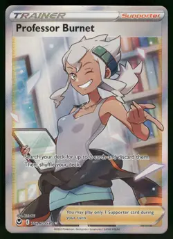 Professor Burnet TG26/TG30 SWSH12: Silver Tempest Trainer Gallery Pokemon - Image 1