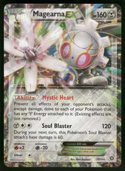 Magearna EX 75/114 XY - Steam Siege Pokemon - Image 1