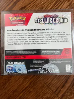 Pokemon TCG Stellar Crown SV07 Booster Box Factory Sealed - Image 4