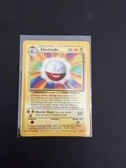 Electrode 21/102 Rare LP Non-Holo - Pokemon Base Set Unlimited - Image 3