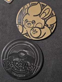 New Price Pokemon TCG Flip Coin Pawmi Coin Scarlet Violet Temporal Forces - Image 2