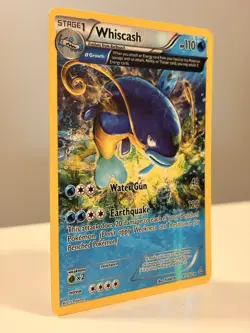 Pokemon Whiscash (Alpha) Rare XY - Primal Clash 41/160 NM - Image 2