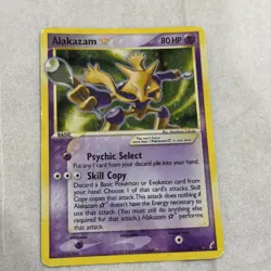 Alakazam [Gold Star] 99/100 HP Pokemon Crystal Guardians - Image 1
