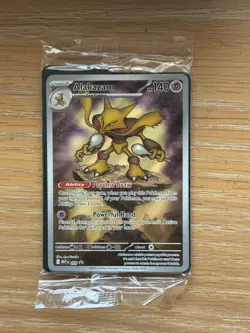 Alakazam 009 - Pokemon TCG Mega Evolutions - ETB Promo - SEALED - Image 1