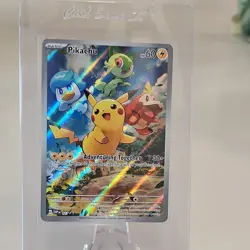 The Pokemon Company Pikachu 027 Scarlet & Violet Promo PSA 10 CONTENDER - Image 1