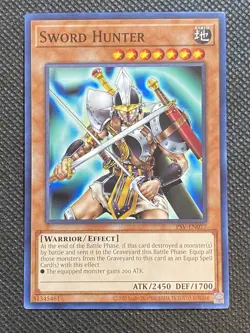 YuGiOh! - Sword Hunter PSV-EN077 Common 25th Anniversary Edition Near Mint - Image 1