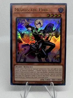 Yu-Gi-Oh! Medius the Pure DUAD-EN008 Ultra Rare NM - Image 1