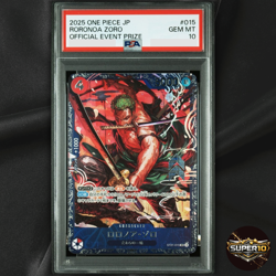 PSA 10 Roronoa Zoro ST21-015 Flagship Battle 2025 Top 8 Prize Japanese ONE PIECE - Image 1