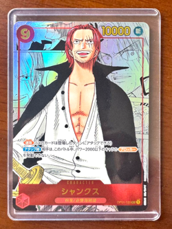 ONE PIECE Card Shanks Manga Alt Art SEC Super Parallel OP01-120 Japan Manga Alt - Image 1