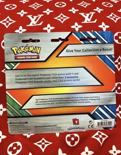 NEW SEALED LEGENDARY BEASTS BLISTER POKEMON 2016 STEAM SIEGE HOLO BOOSTER PACK - Image 2