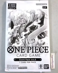 Event Pack Vol.8 One Piece Card Game English Promotion Sealed - Image 1