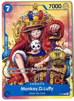 One Piece Monkey.D.Luffy 2nd Anniversary P-043 Sealed Promo Pack English SEALED - Image 3