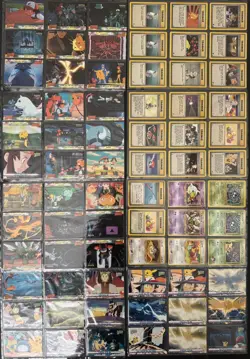 Vintage Pokemon Collection Binder NM-LP TCG & Topps, Holos & Non Holos - Image 1