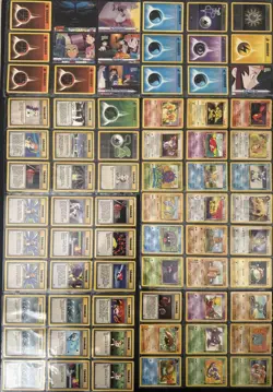 Vintage Pokemon Collection Binder NM-LP TCG & Topps, Holos & Non Holos - Image 4