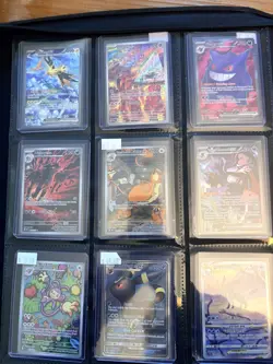 MASSIVE Pokemon Collection SAR, Alt Arts, Full Arts Binder Lot, Vintage Etc - Image 3